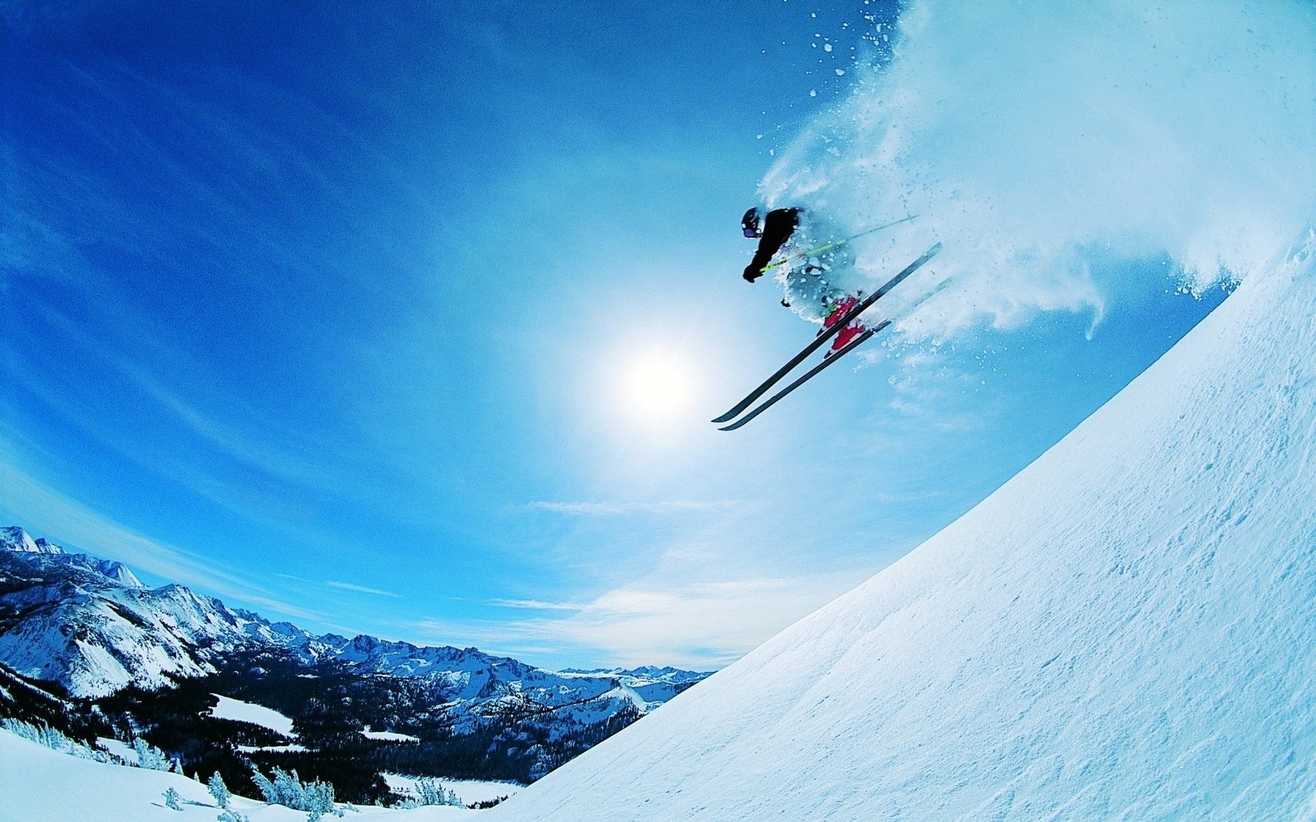 Free download Skiing background ID:27238 hd 1920x1200 for computer