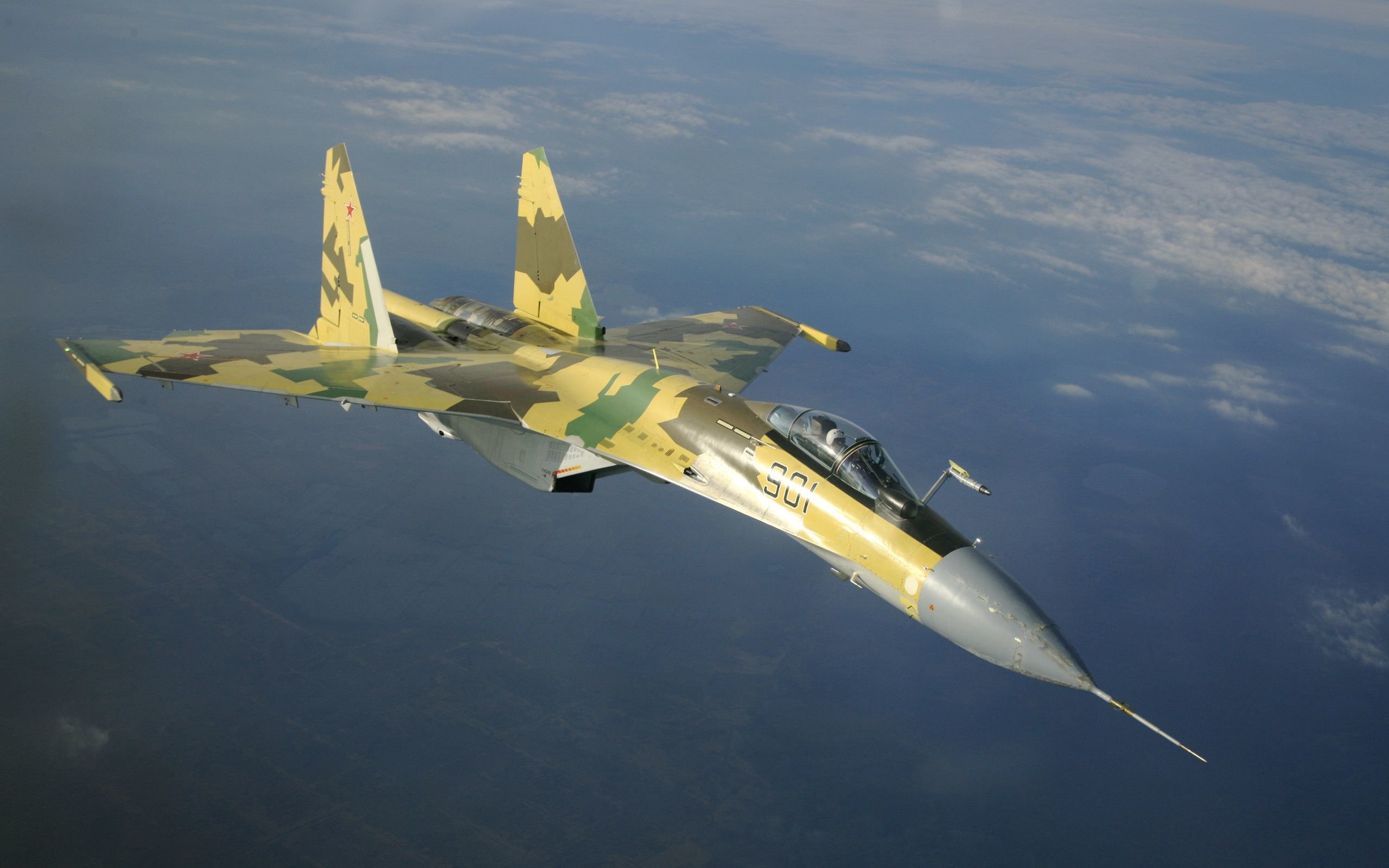 Free download Sukhoi Su-35 background ID:187535 hd 2560x1600 for desktop