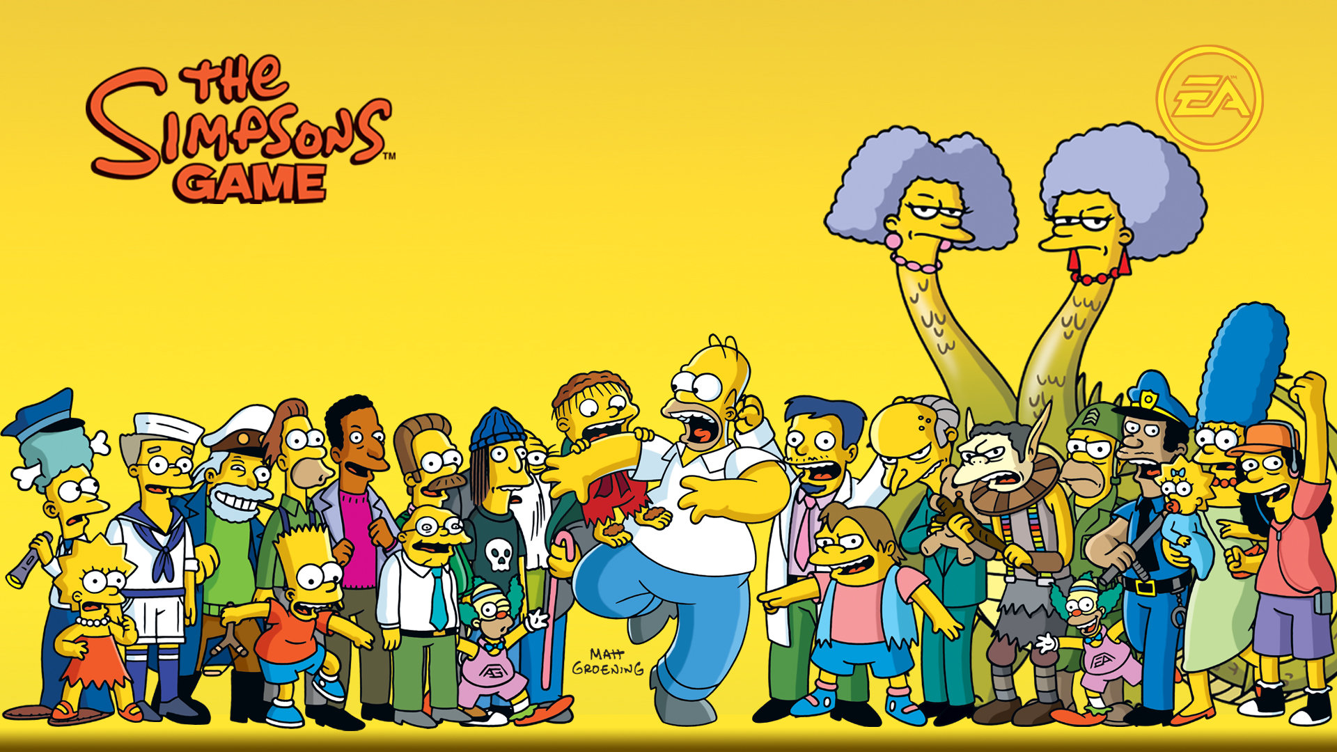 Best The Simpsons background ID:351755 for High Resolution full hd 1080p desktop
