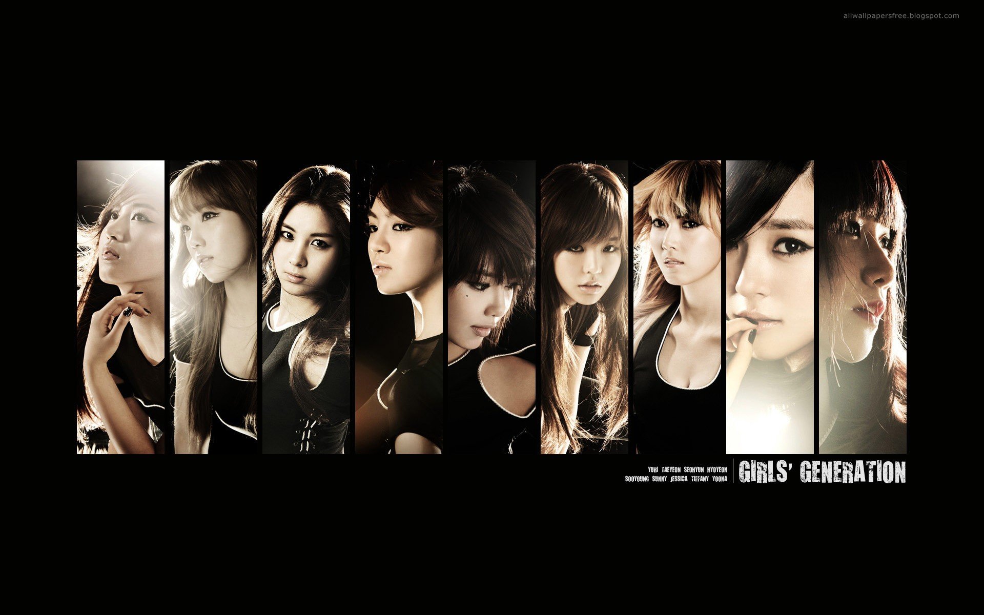 High resolution SNSD (Girls generation) hd 1920x1200 background ID:193033 for PC