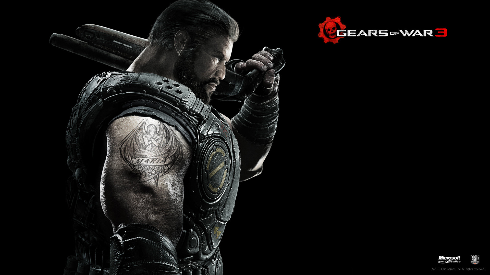 Download full hd 1920x1080 Gears Of War 3 computer wallpaper ID:114431 for free