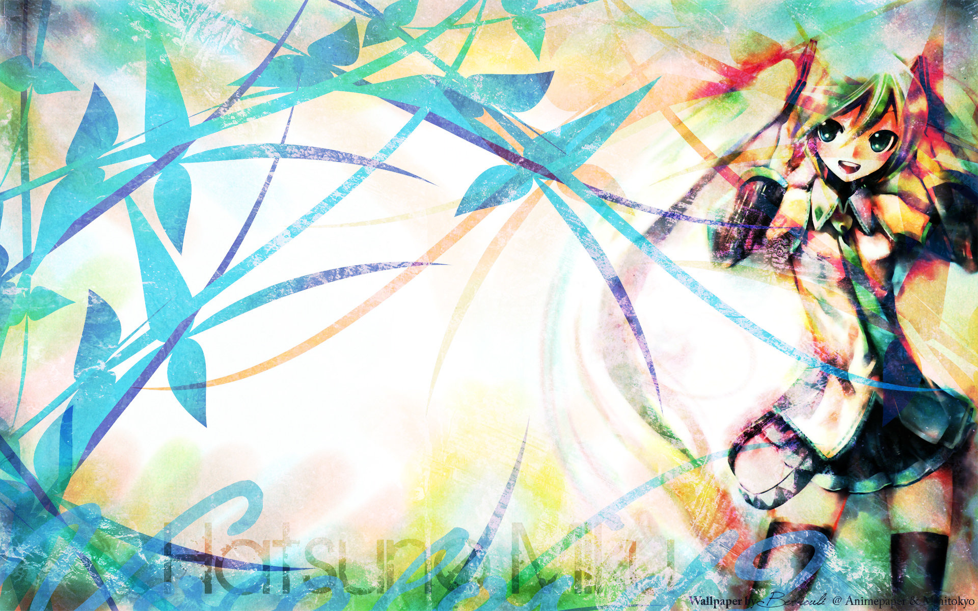 Awesome Hatsune Miku free wallpaper ID:4372 for hd 1920x1200 desktop
