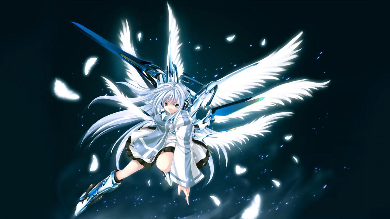 Free download Angel Anime background ID:61954 hd 1600x900 for computer