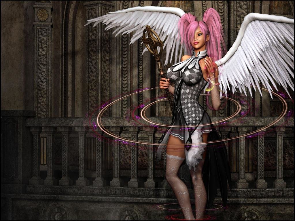 Free Angel high quality background ID:7235 for hd 1024x768 PC