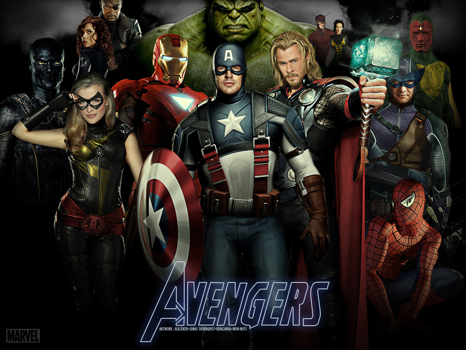 Free download The Avengers background ID:347390 hd 1600x1200 for PC