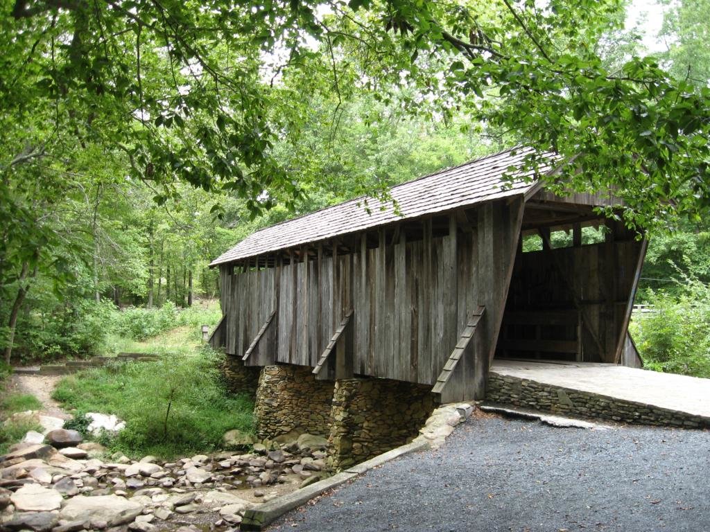 Free download Covered Bridge wallpaper ID:476918 hd 1024x768 for computer