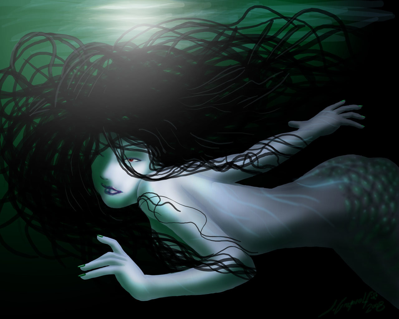 Best Mermaid background ID:329460 for High Resolution hd 1280x1024 computer