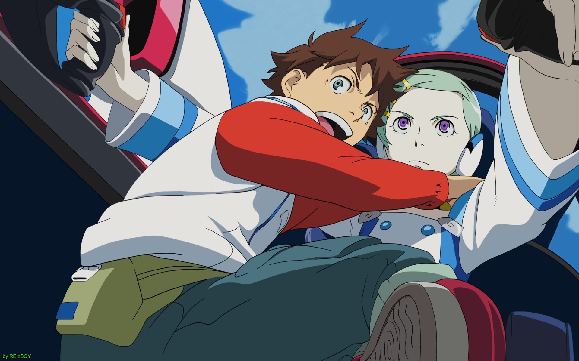 Download hd 1920x1200 Eureka Seven PC background ID:281234 for free