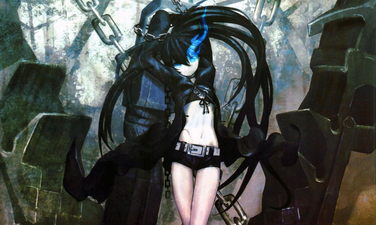 Awesome Black Rock Shooter free wallpaper ID:454539 for hd 1280x768 computer