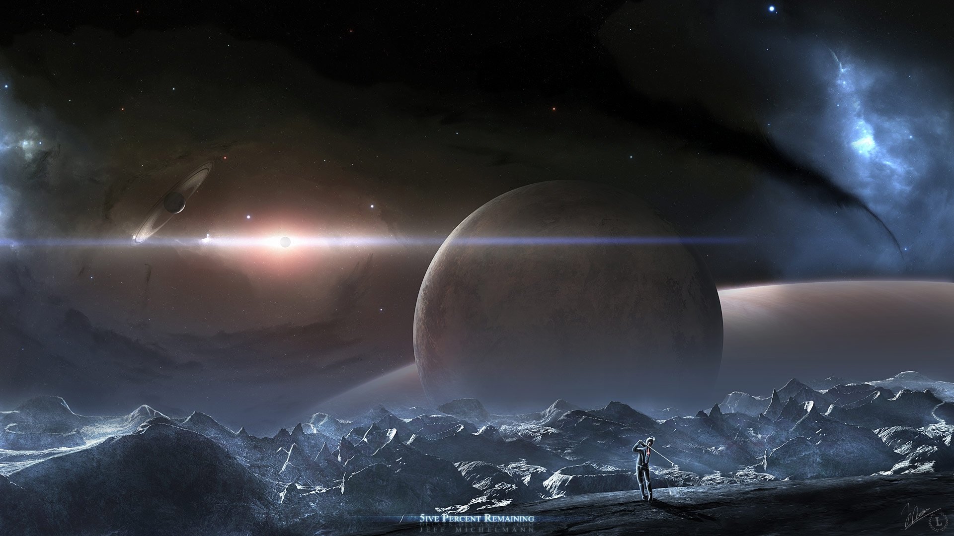 Download full hd 1080p Planet Rise PC wallpaper ID:193831 for free