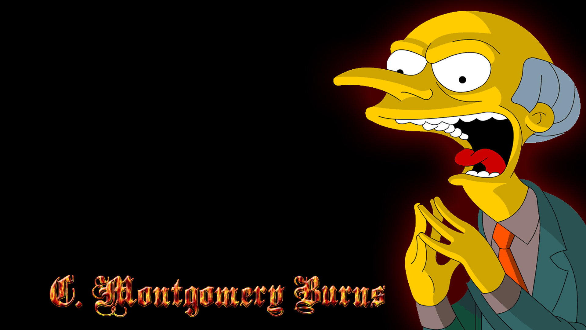 Download full hd 1920x1080 Montgomery Burns PC background ID:351792 for free
