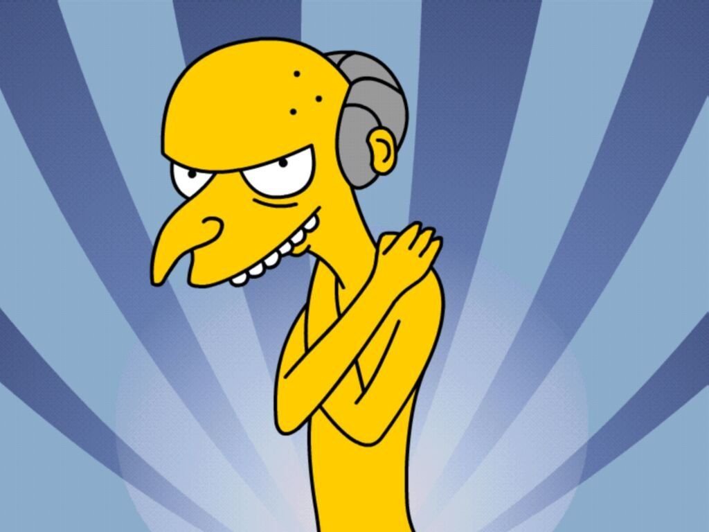 High resolution Montgomery Burns hd 1024x768 background ID:351707 for PC