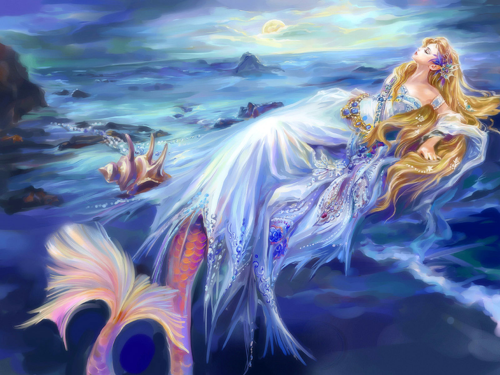 Free download Mermaid wallpaper ID:329331 hd 1600x1200 for PC