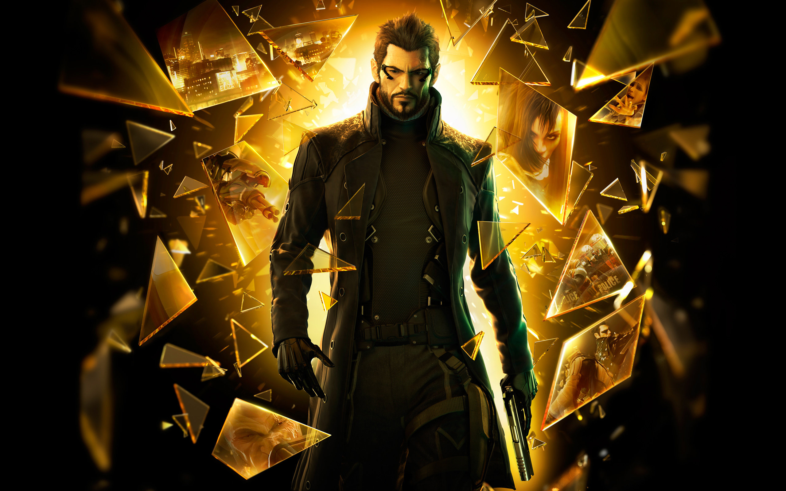 Download hd 2560x1600 Deus Ex: Human Revolution PC wallpaper ID:157943 for free