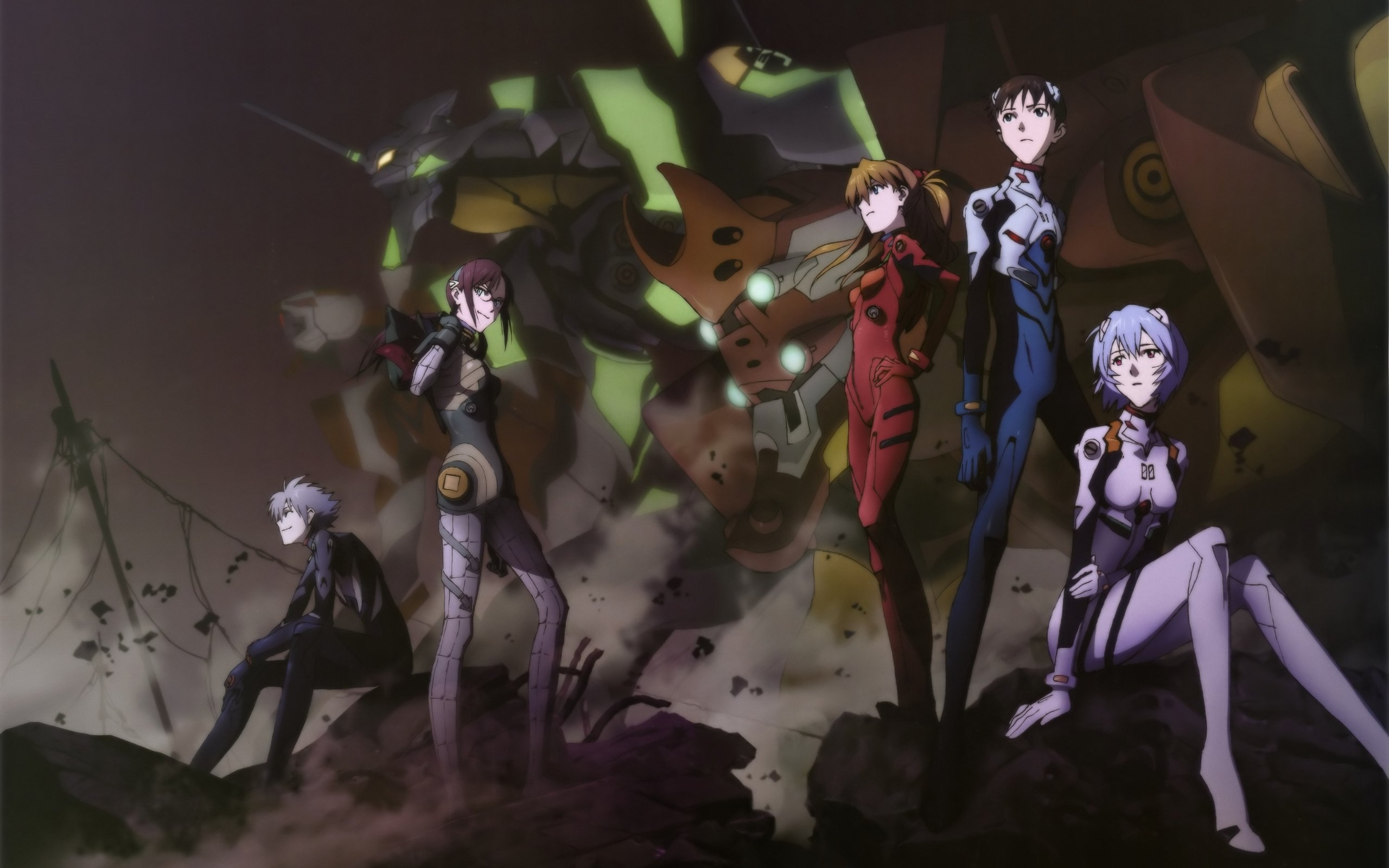 Download hd 2560x1600 Neon Genesis Evangelion PC background ID:215119 for free