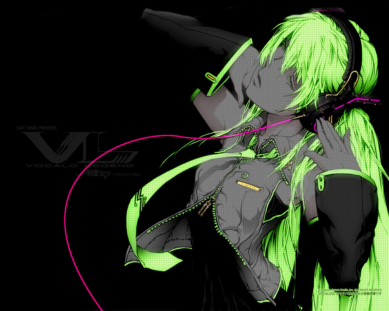 Awesome Vocaloid free background ID:4323 for hd 1280x1024 PC