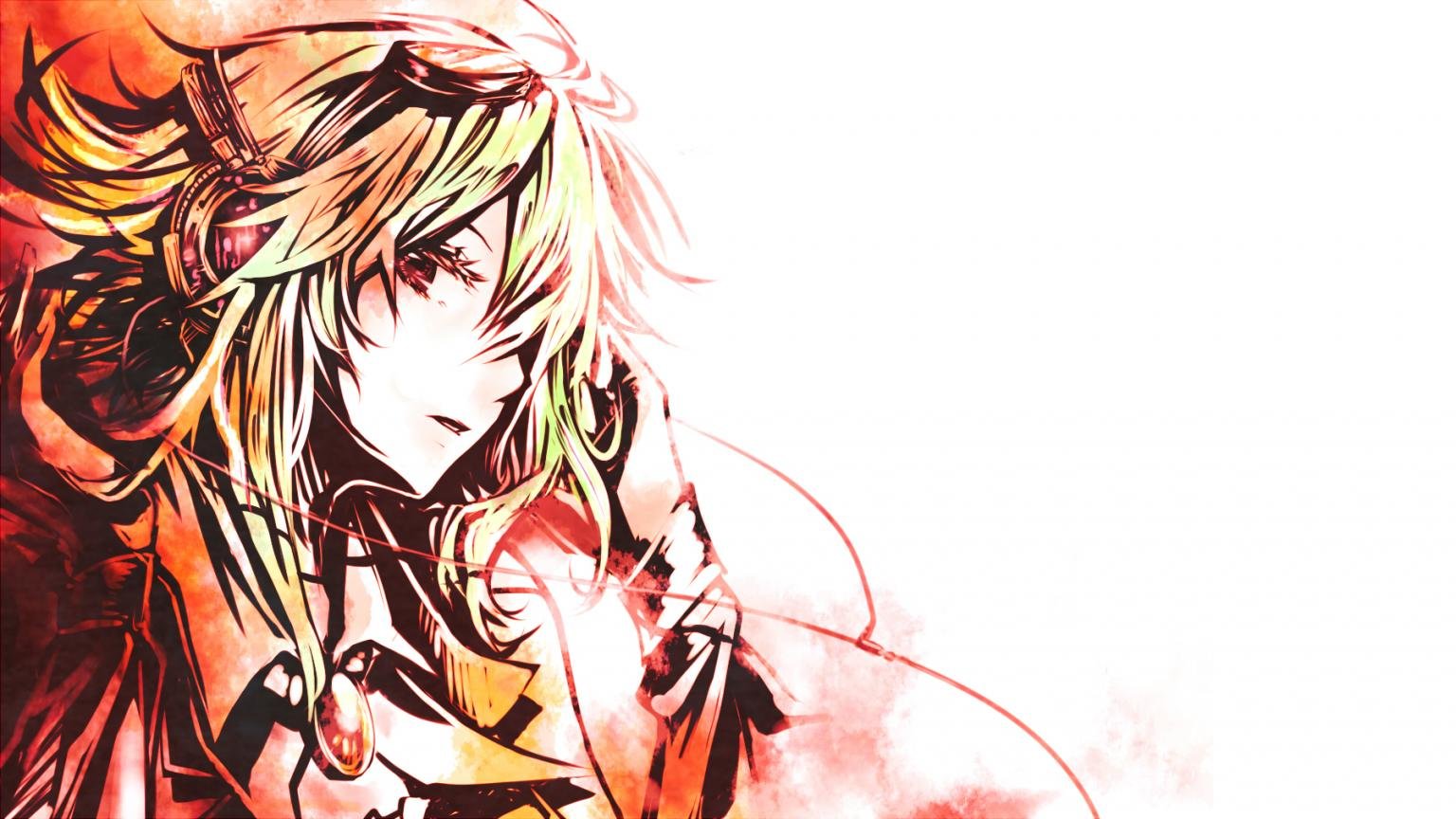 Download hd 1536x864 GUMI (Vocaloid) desktop background ID:803 for free