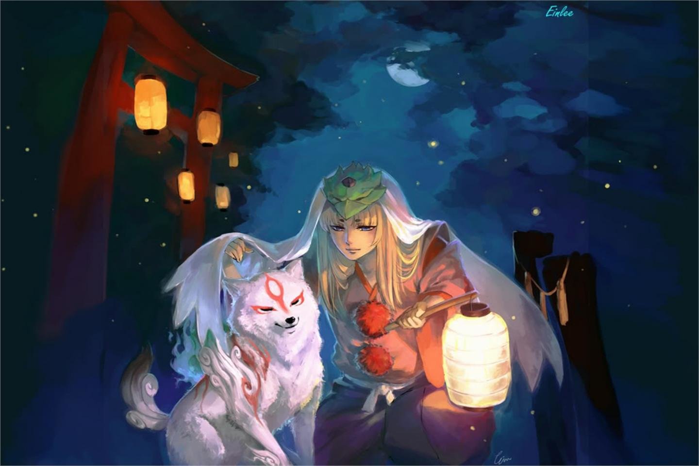 Best Okami background ID:456982 for High Resolution hd 1440x960 computer