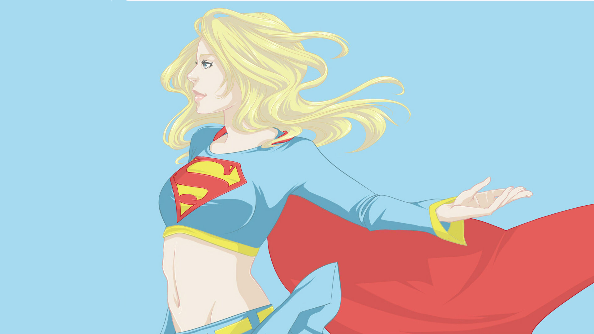 High resolution Supergirl full hd 1920x1080 wallpaper ID:26167 for PC