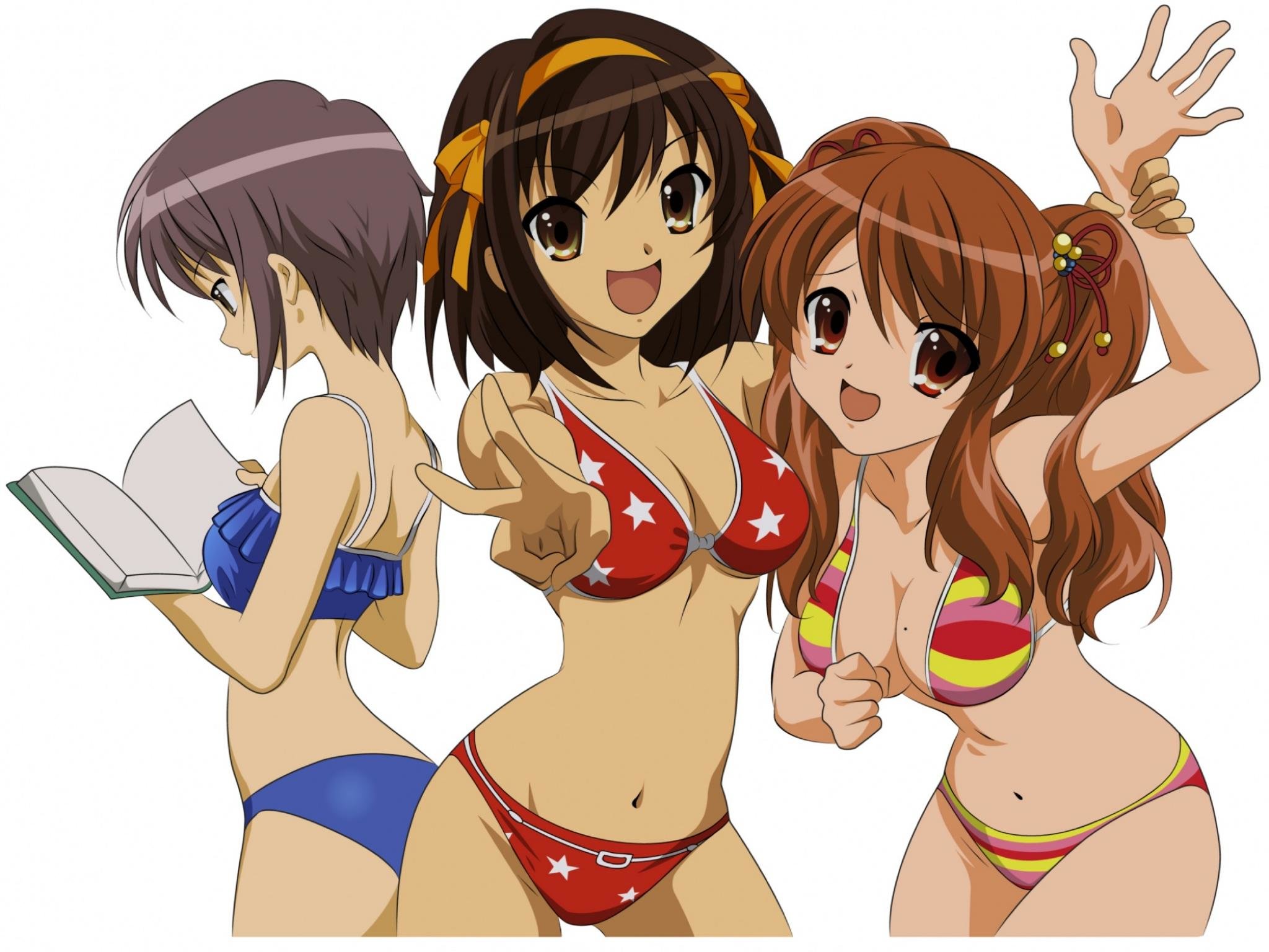 Awesome The Melancholy Of Haruhi Suzumiya free wallpaper ID:138844 for hd 2048x1536 PC