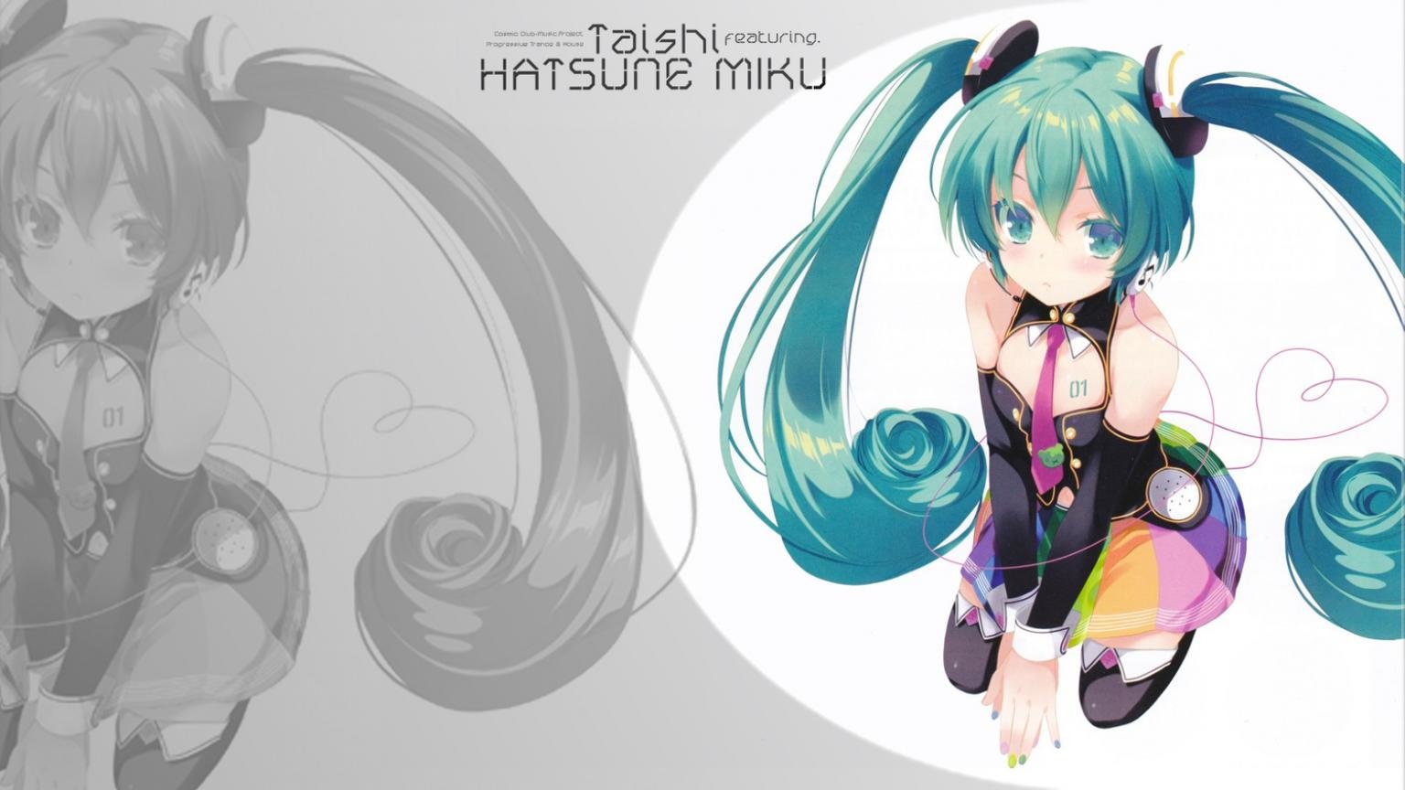 Best Hatsune Miku background ID:1847 for High Resolution hd 1536x864 computer