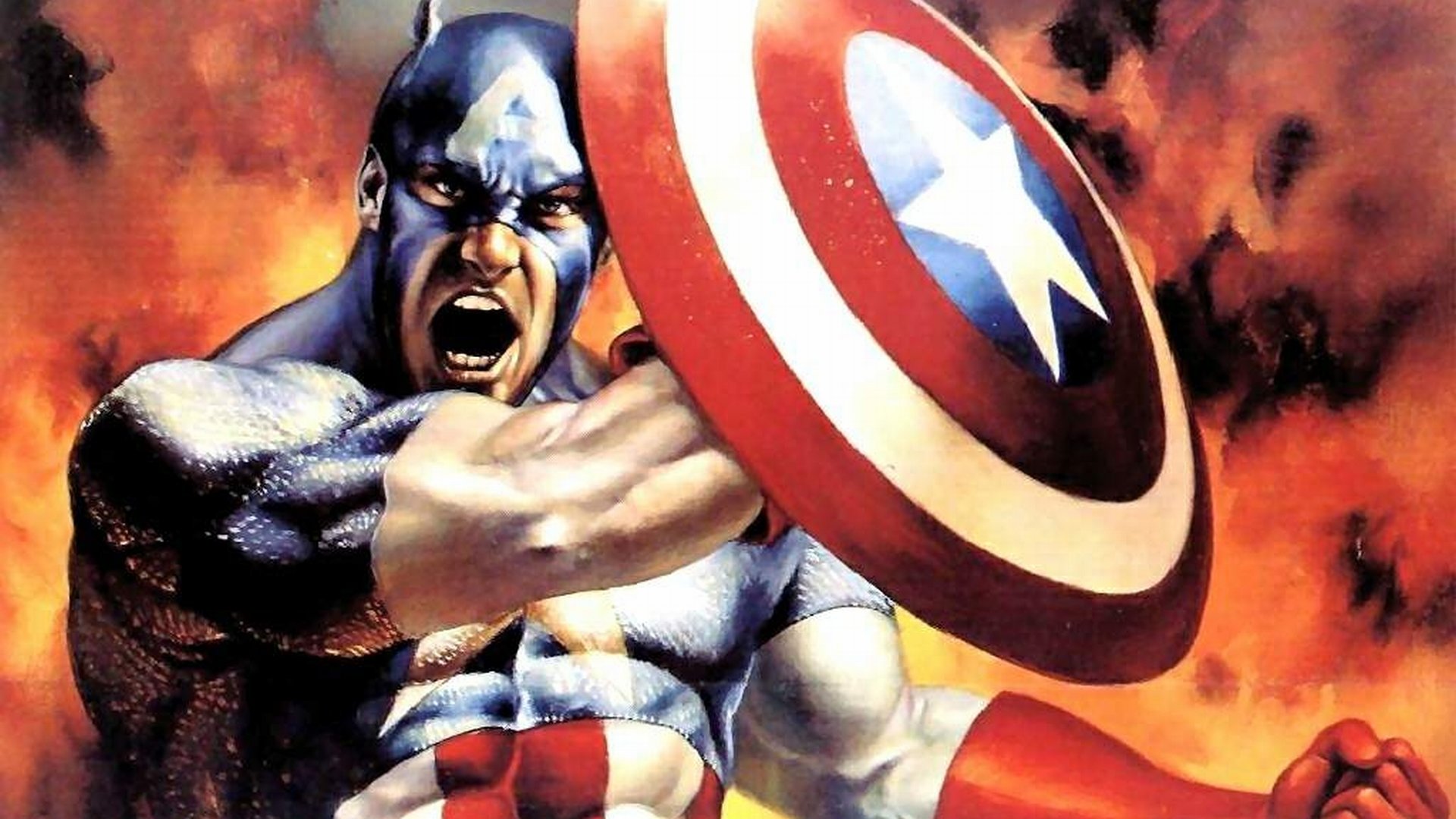 Awesome Captain America (Marvel comics) free background ID:292884 for 1080p PC
