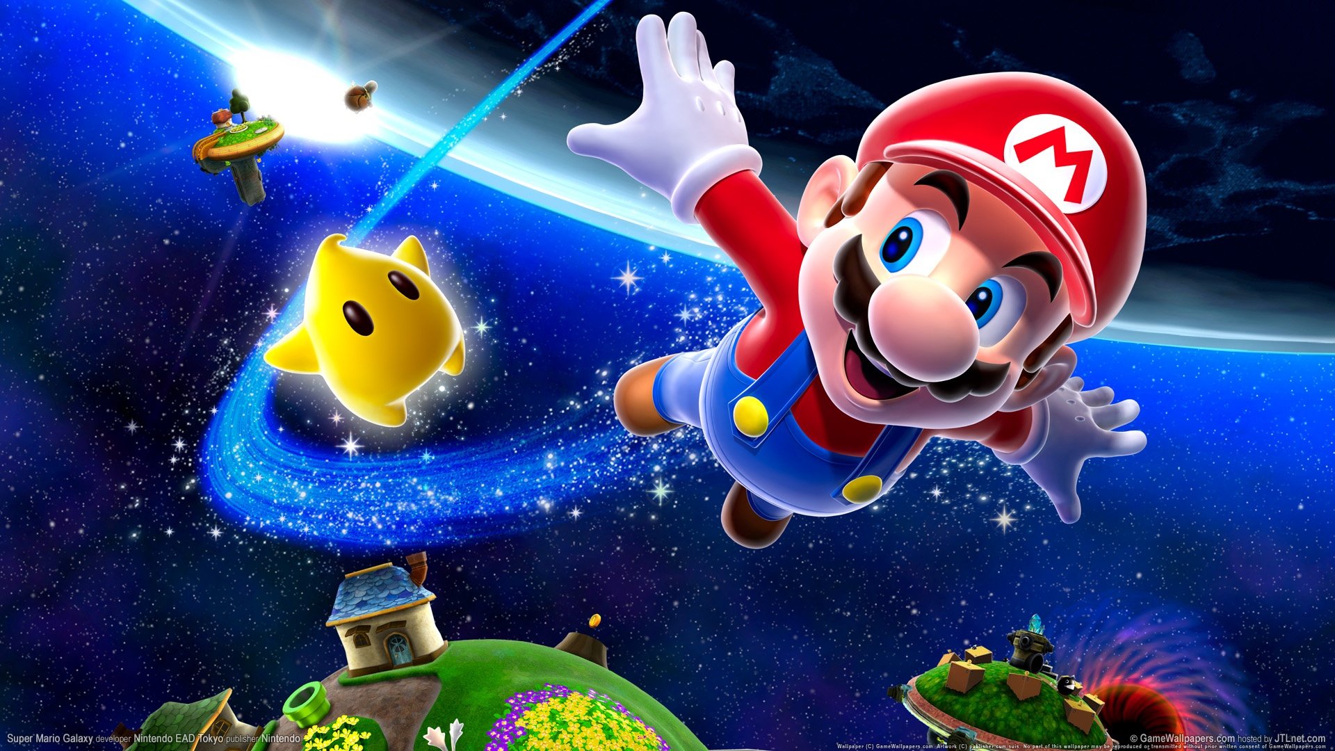 Super Mario Galaxy Wallpapers Hd For Desktop Backgrounds