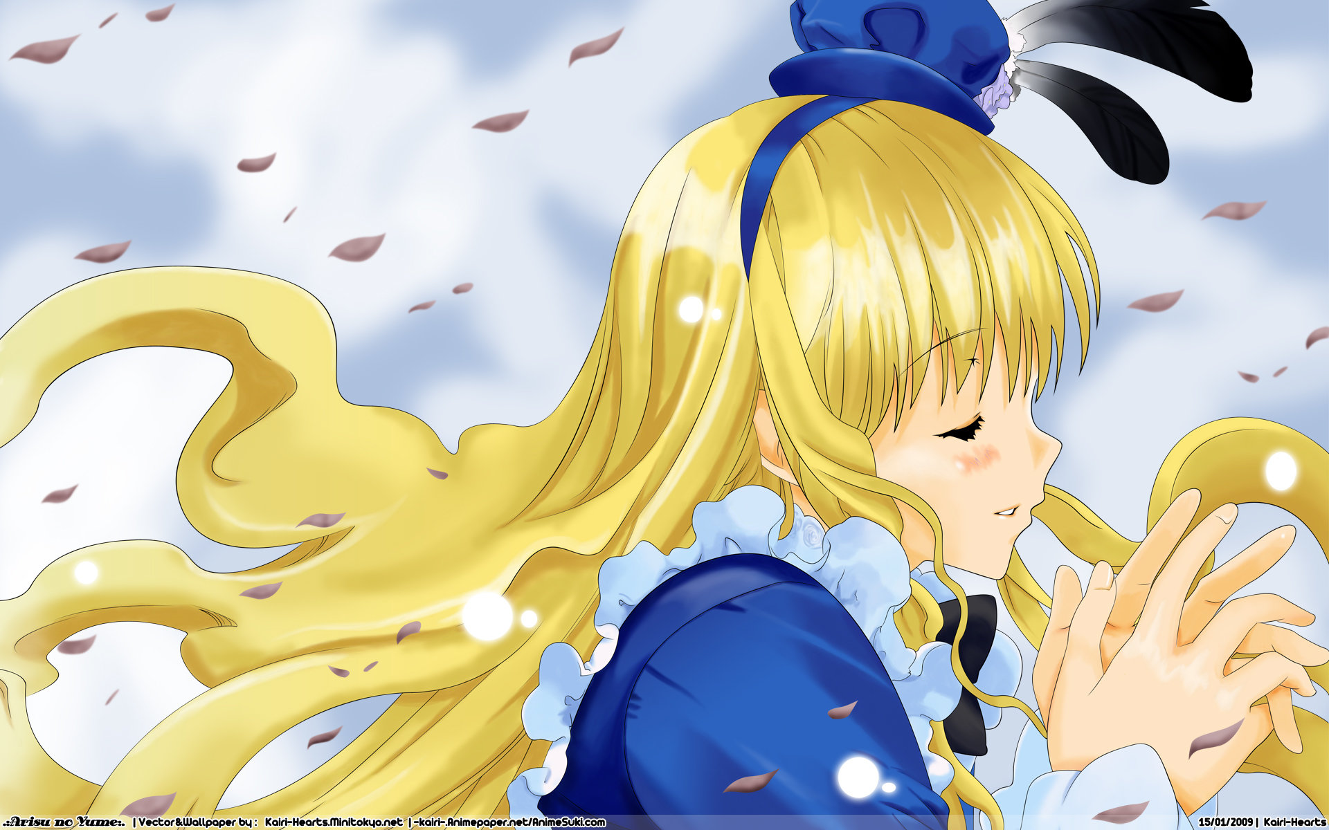 Download hd 1920x1200 Alice In Wonderland Anime PC background ID:473380 for free