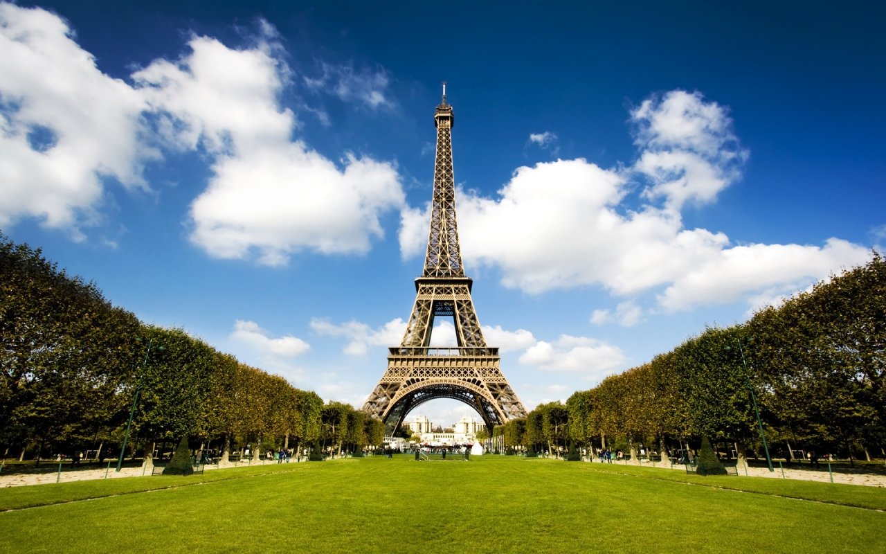 Free download Eiffel Tower background ID:476959 hd 1280x800 for PC