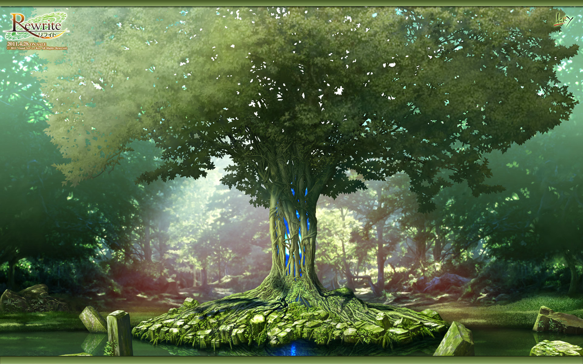 Free download Fantasy forest background ID:20321 hd 1920x1200 for PC