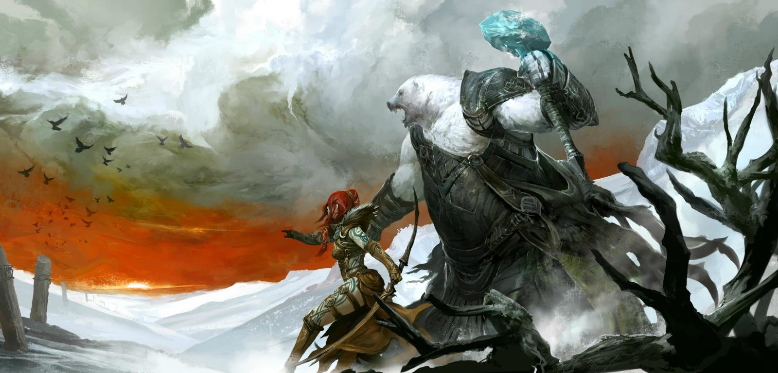 Awesome Guild Wars 2 free wallpaper ID:444836 for hd 1600x768 PC