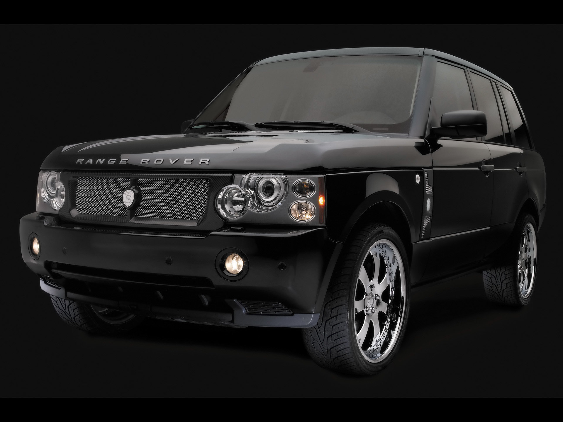 Range Rover Wallpaper Black