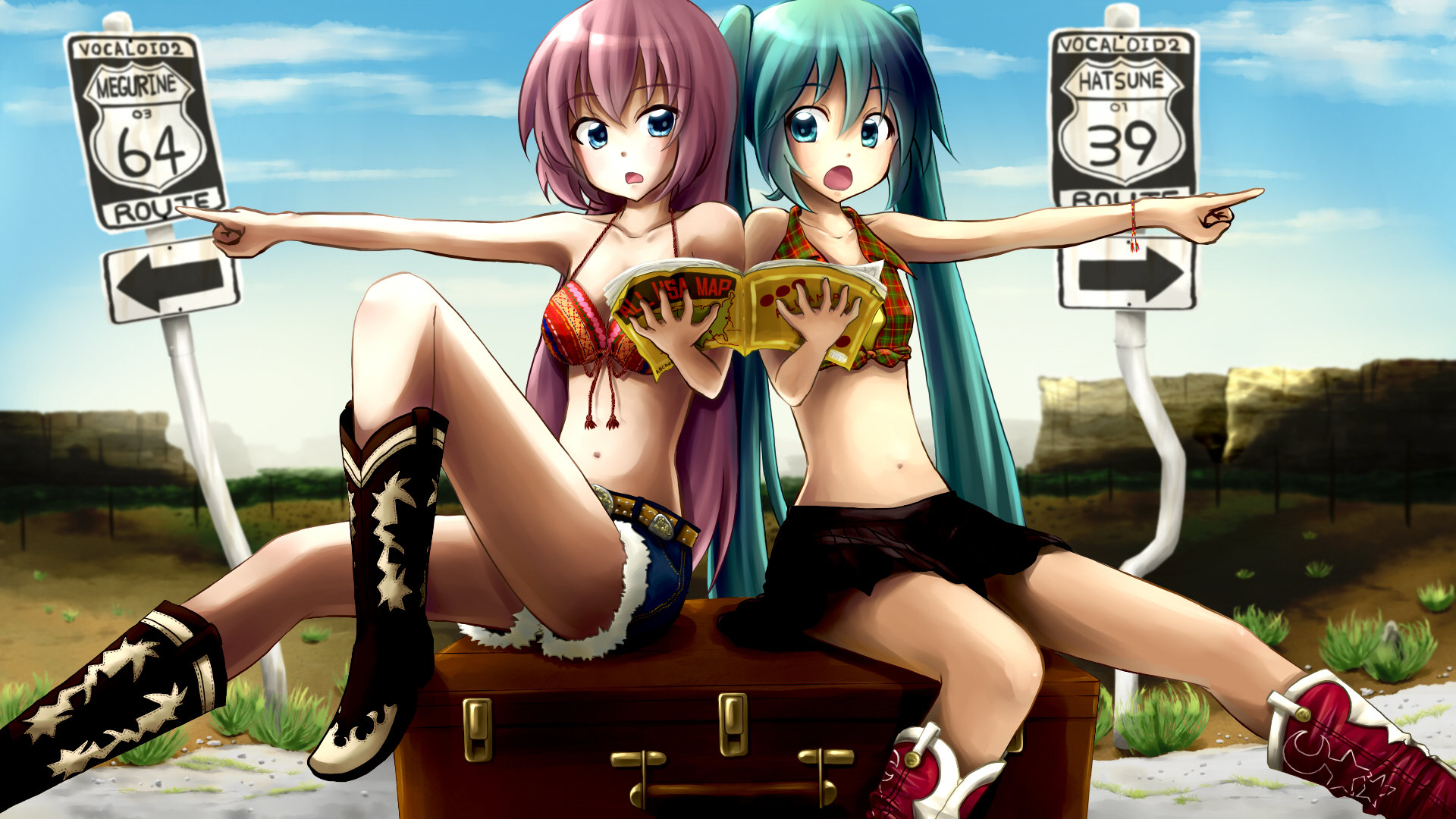 Download hd 1920x1080 Vocaloid desktop background ID:605 for free