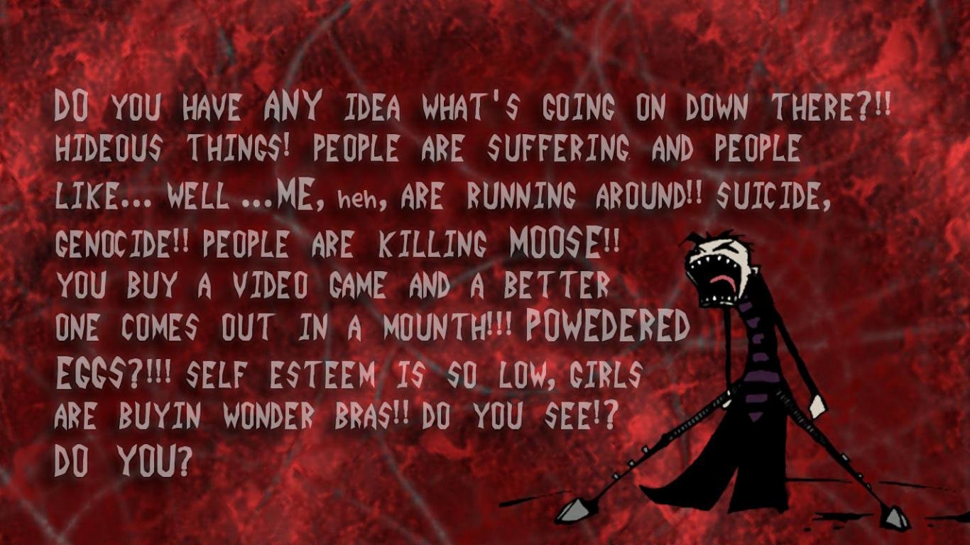 Awesome Johnny The Homicidal Maniac free background ID:65053 for laptop desktop