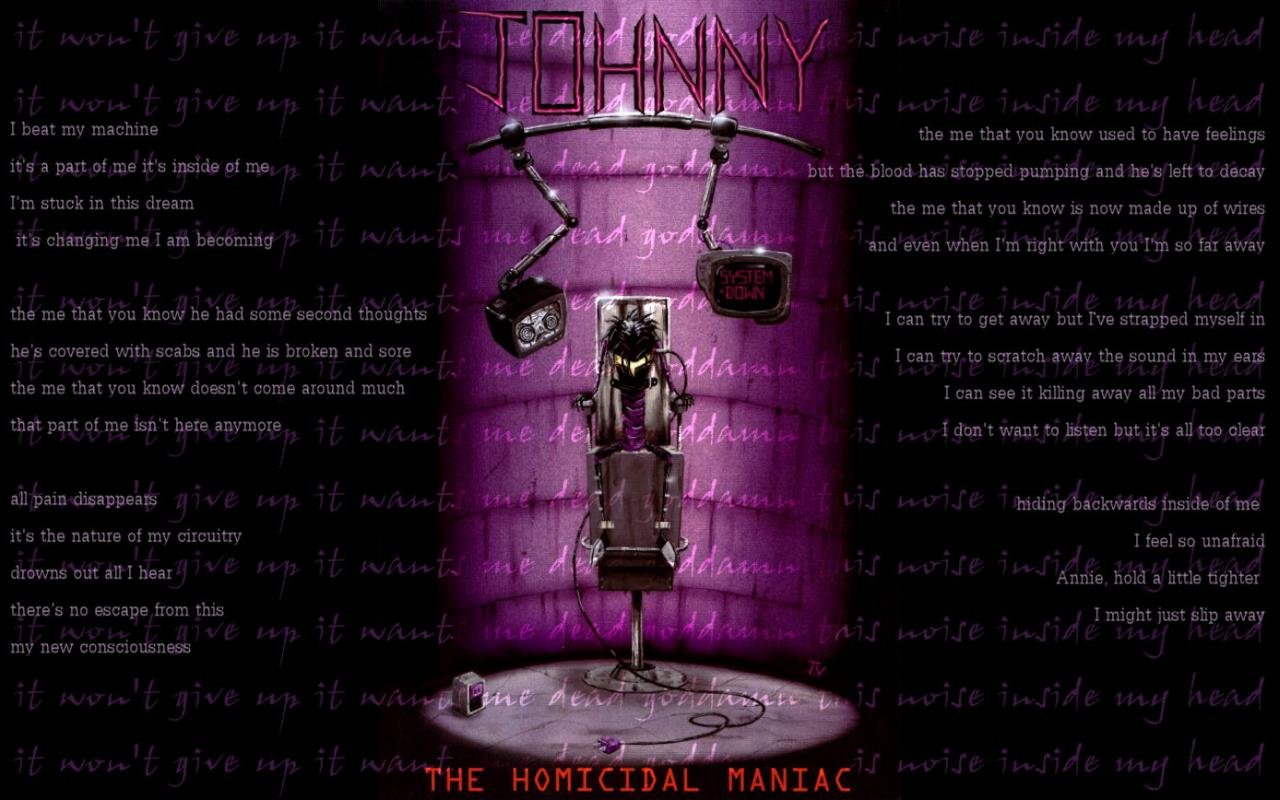Free Johnny The Homicidal Maniac high quality wallpaper ID:65051 for hd 1280x800 desktop