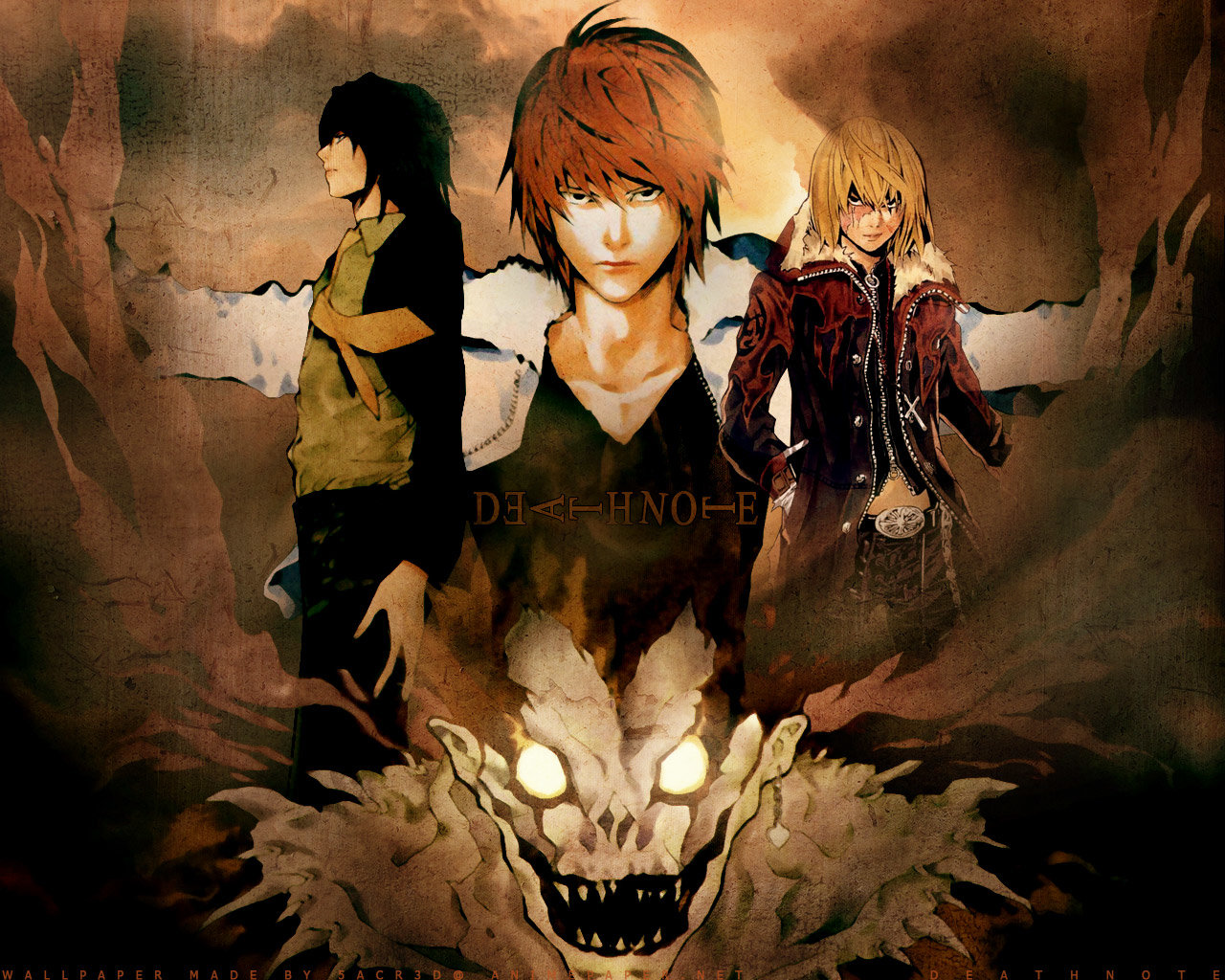 Awesome Death Note free background ID:402656 for hd 1280x1024 PC