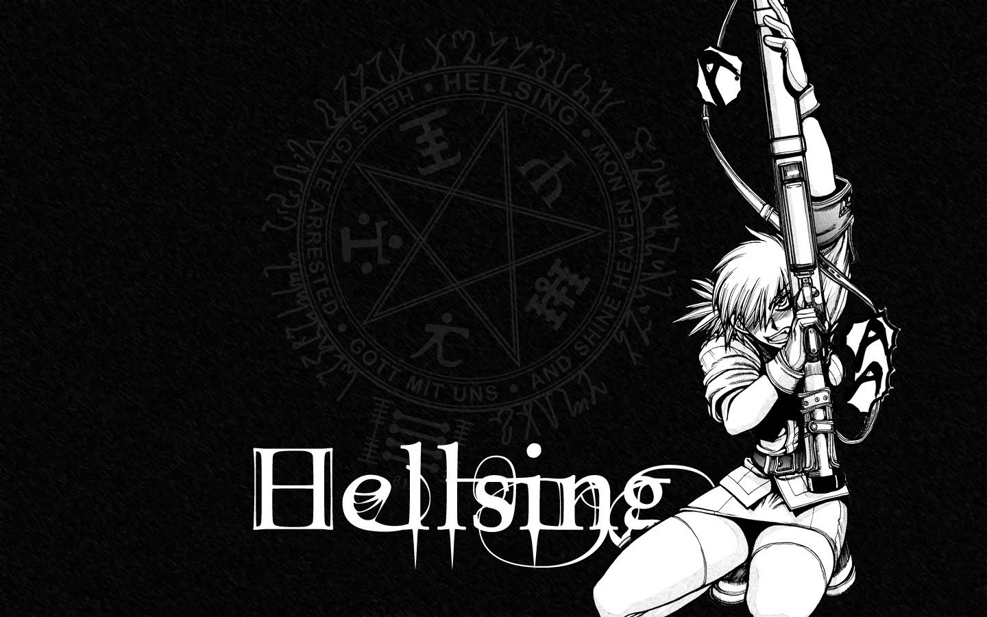 Download hd 1440x900 Hellsing PC background ID:329637 for free