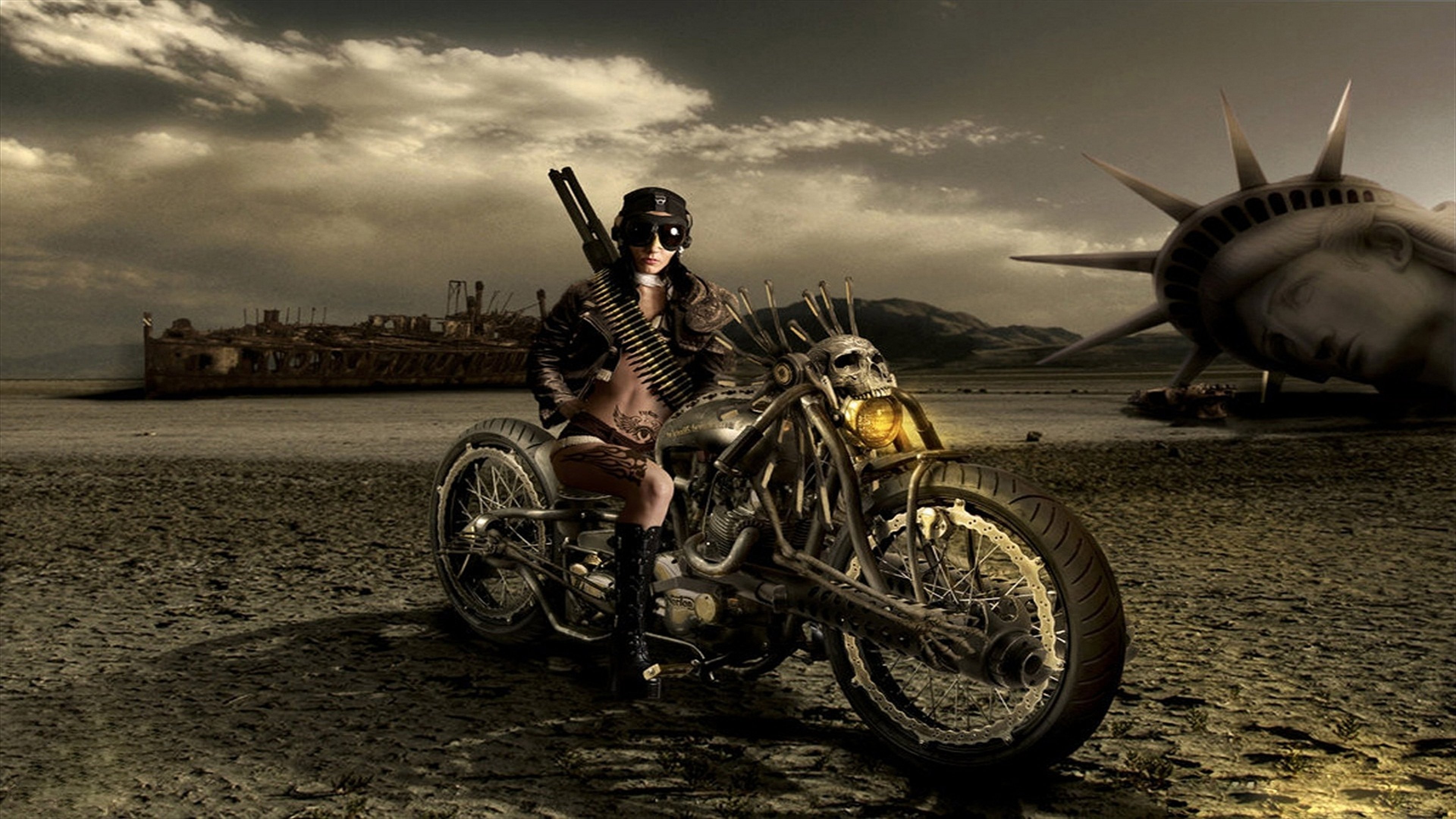 Free Post Apocalyptic high quality background ID:325266 for uhd 4k desktop