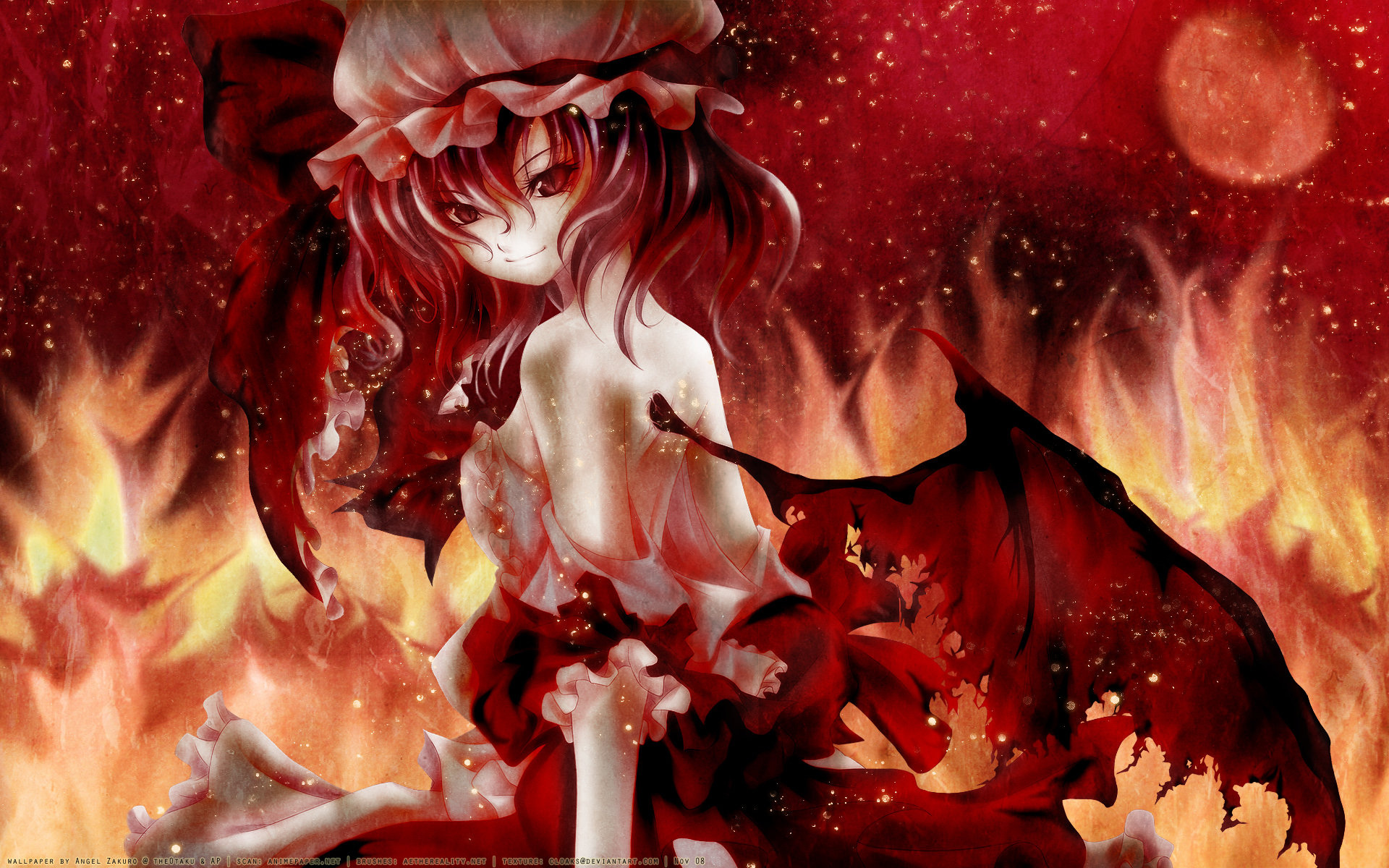 Download hd 1920x1200 Remilia Scarlet computer background ID:222254 for free