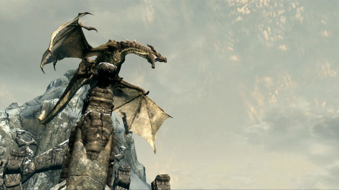 Awesome Skyrim free background ID:120564 for hd 1366x768 PC
