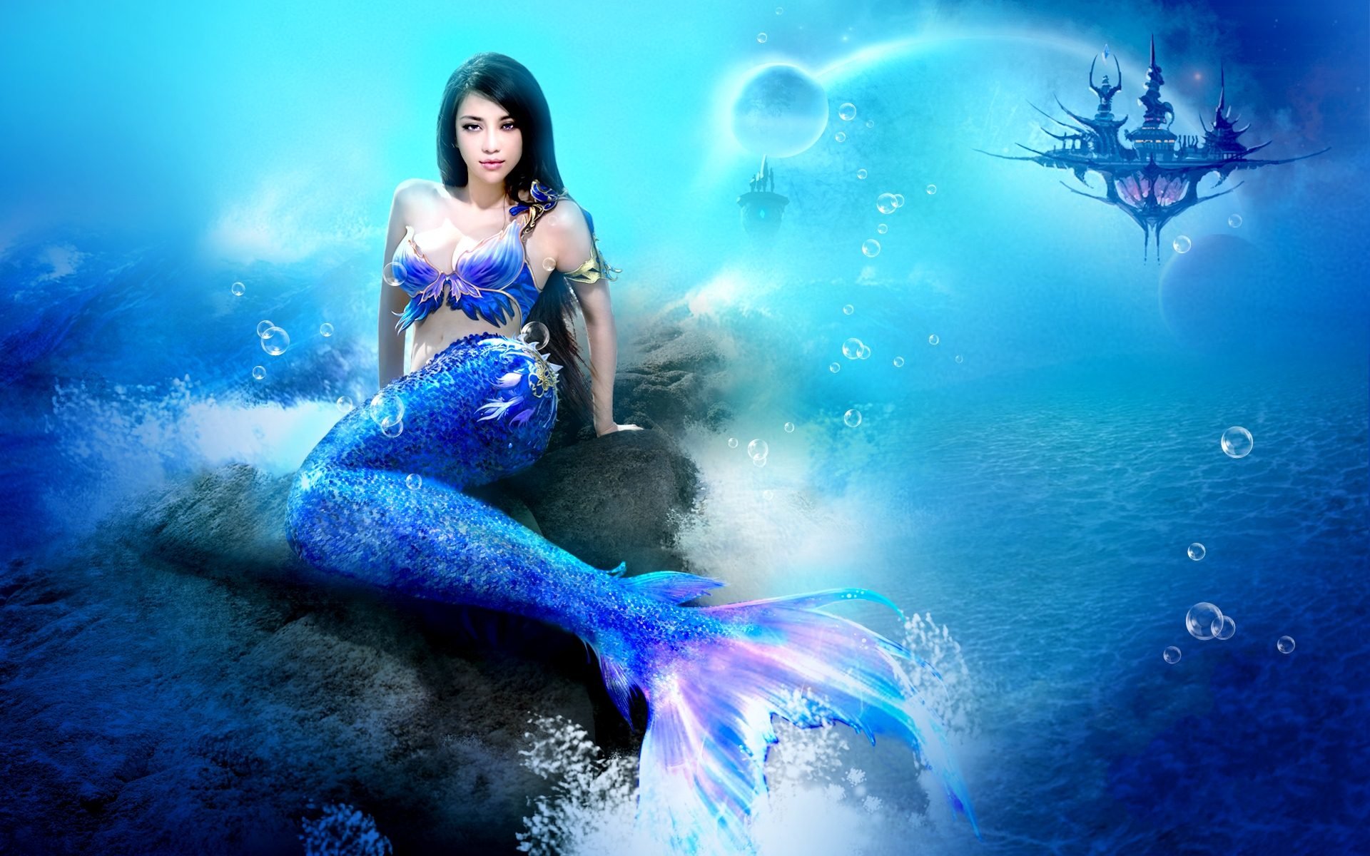 Awesome Mermaid free wallpaper ID:329353 for hd 1920x1200 PC