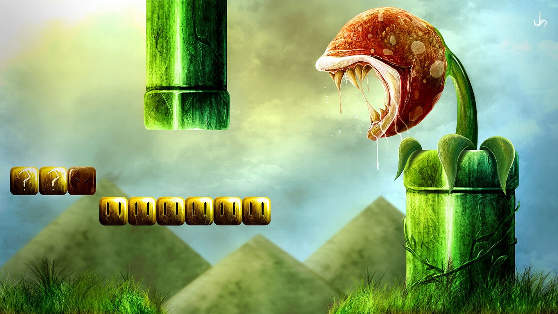 Best Mario background ID:58012 for High Resolution full hd 1080p PC