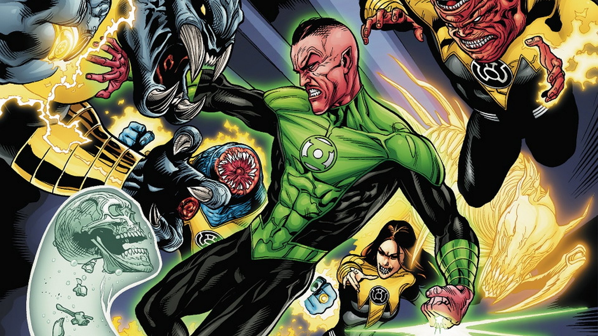 Free download Green Lantern Corps background ID:277625 1080p for computer