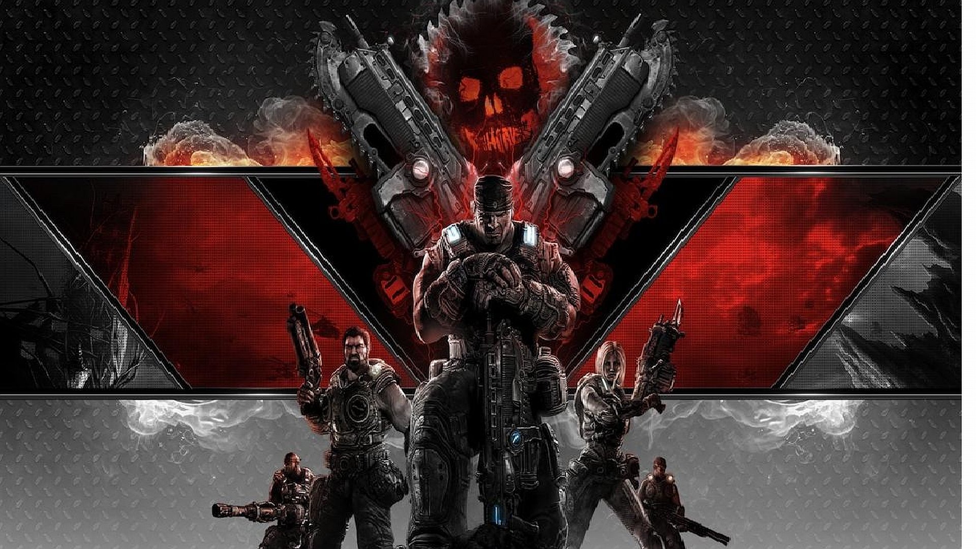 Best Gears Of War 3 background ID:114368 for High Resolution full hd 1080p PC