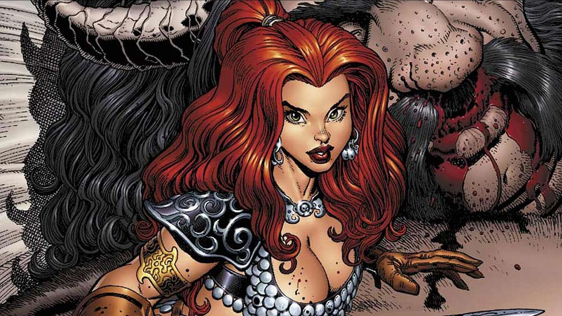 Download hd 1080p Red Sonja computer background ID:449619 for free