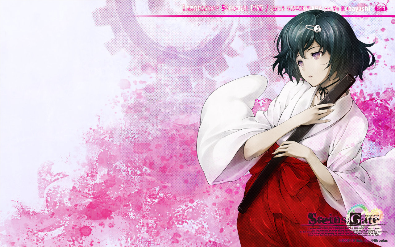 Download hd 1280x800 Steins Gate PC wallpaper ID:316073 for free