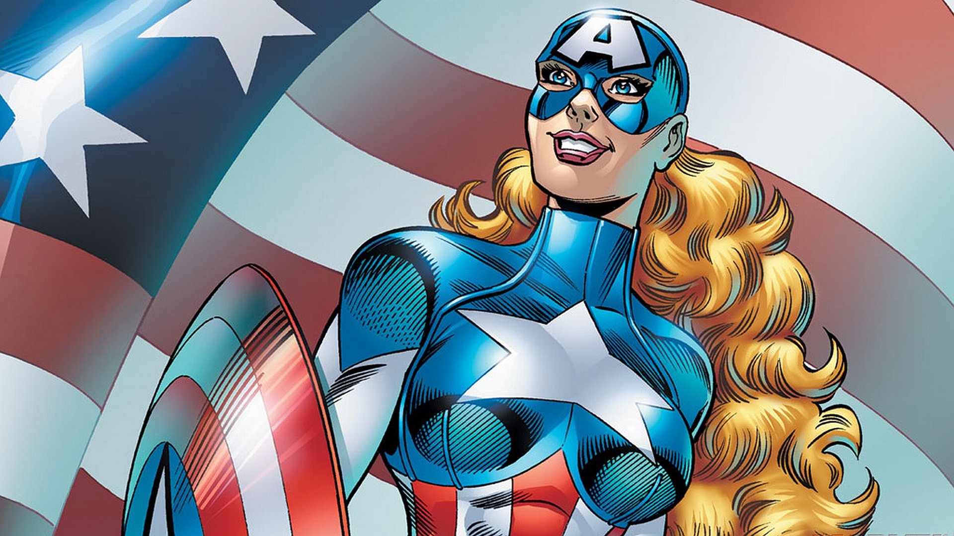 High resolution Captain America (Marvel comics) hd 1920x1080 wallpaper ID:292878 for PC