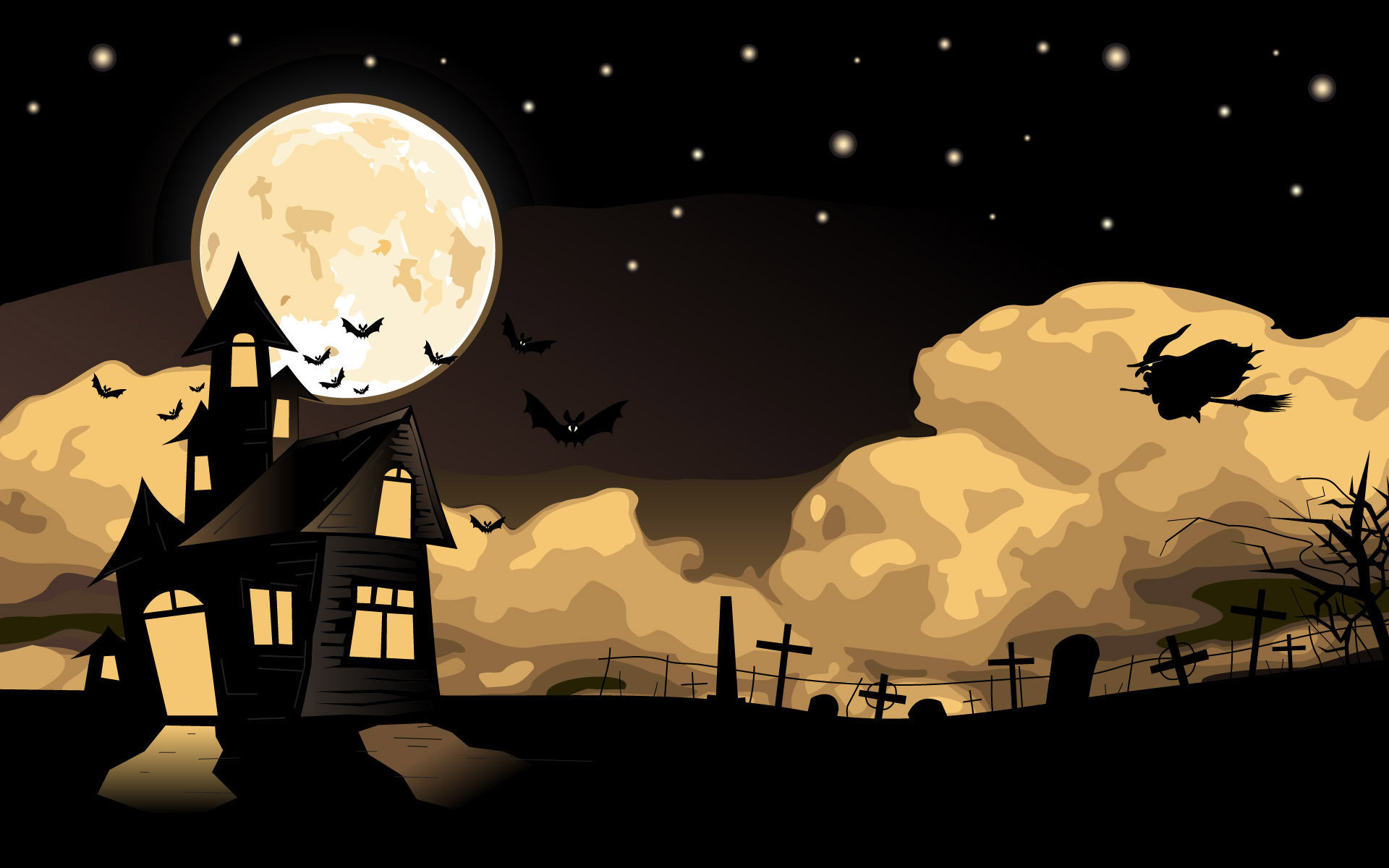 Free Halloween high quality background ID:402305 for hd 1920x1200 PC