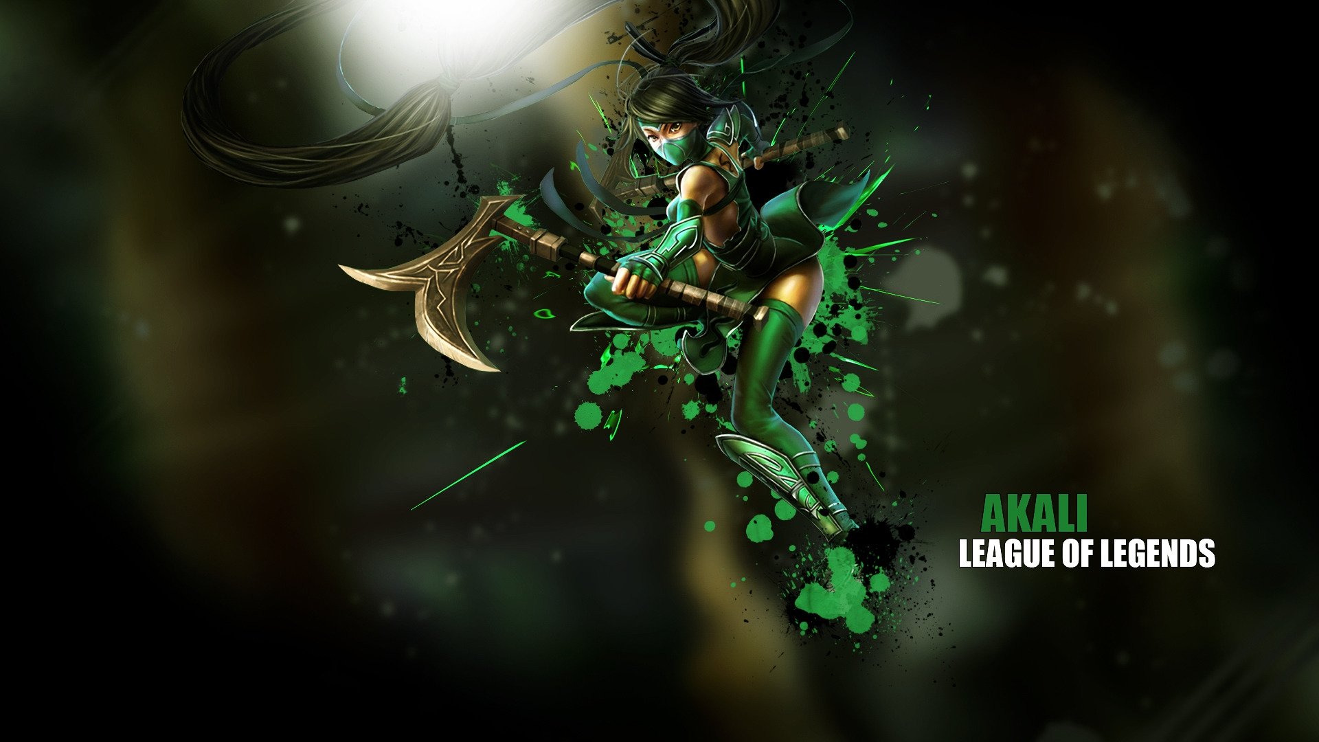 Download full hd Akali (League Of Legends) computer background ID:173883 for free
