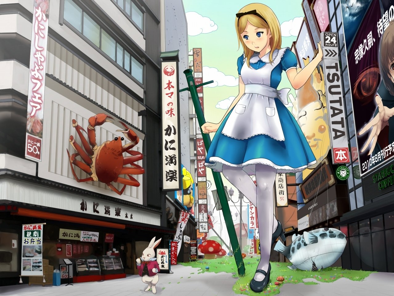 High resolution Alice In Wonderland Anime hd 1280x960 background ID:473400 for desktop